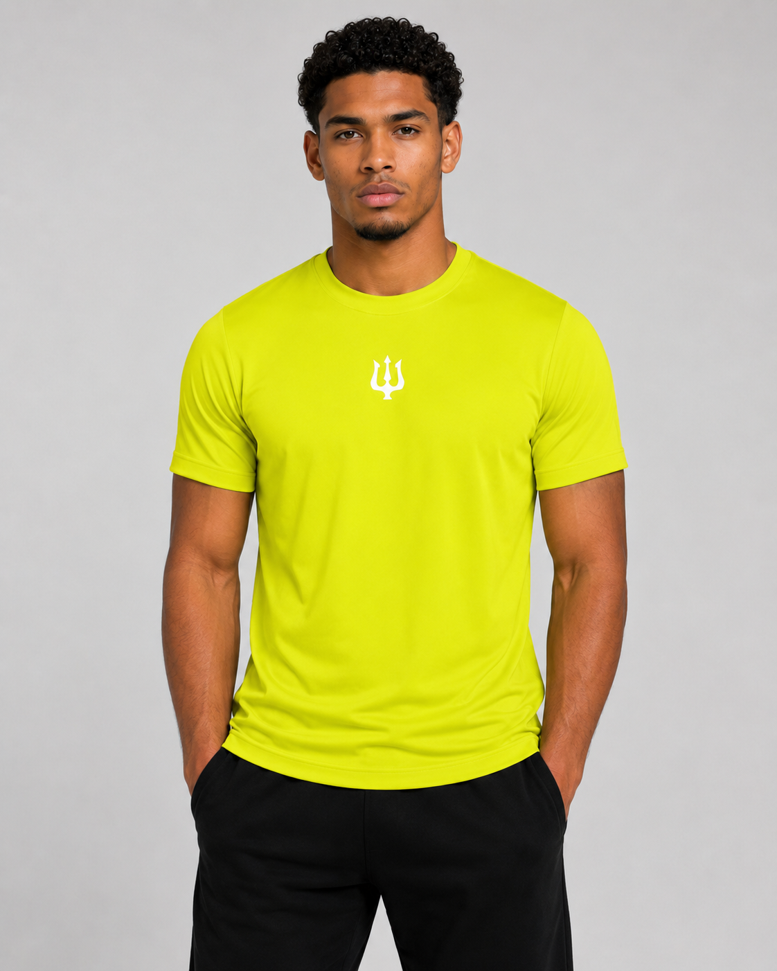 T-shirt Jamal Jaune Fluo