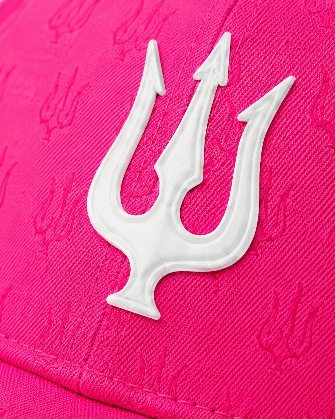 Casquette Jamal Rose fluo