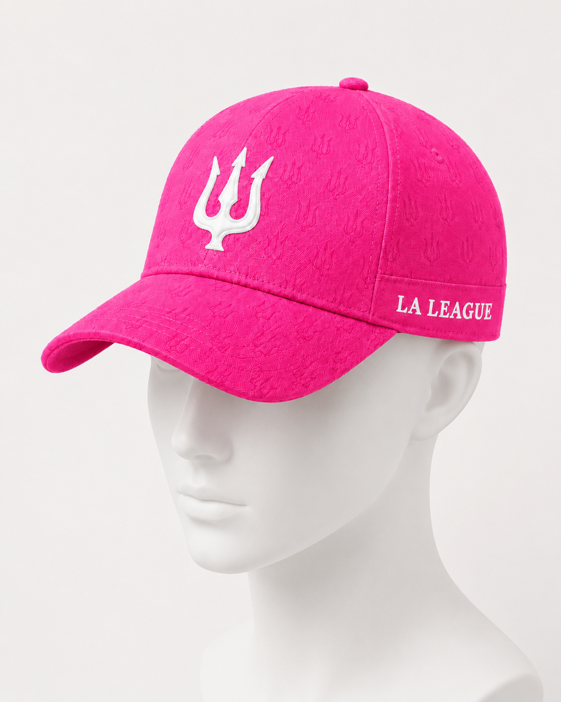 Casquette Jamal Rose fluo